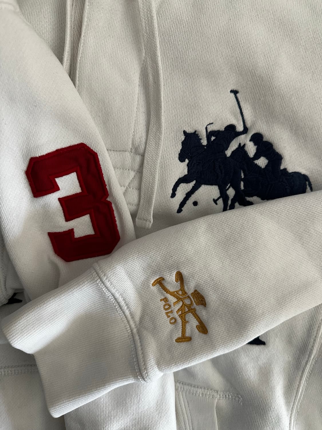 폴로 랄프로렌 빅포니 럭비 후드티 S 상품이미지3