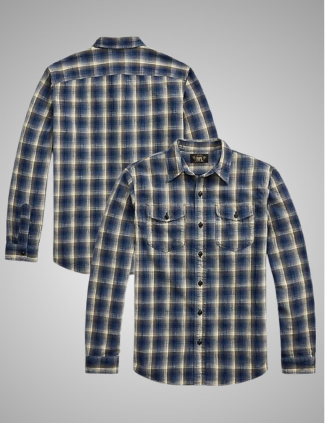 RRL 플래드 우븐 워크셔츠 더블알엘 25fw 상품이미지1