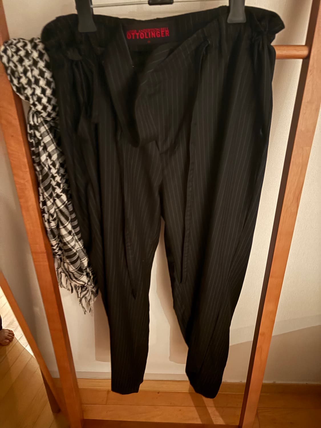 ADSB X OTTOLINGER STRIPE WOOL PANTS apa7 상품이미지5