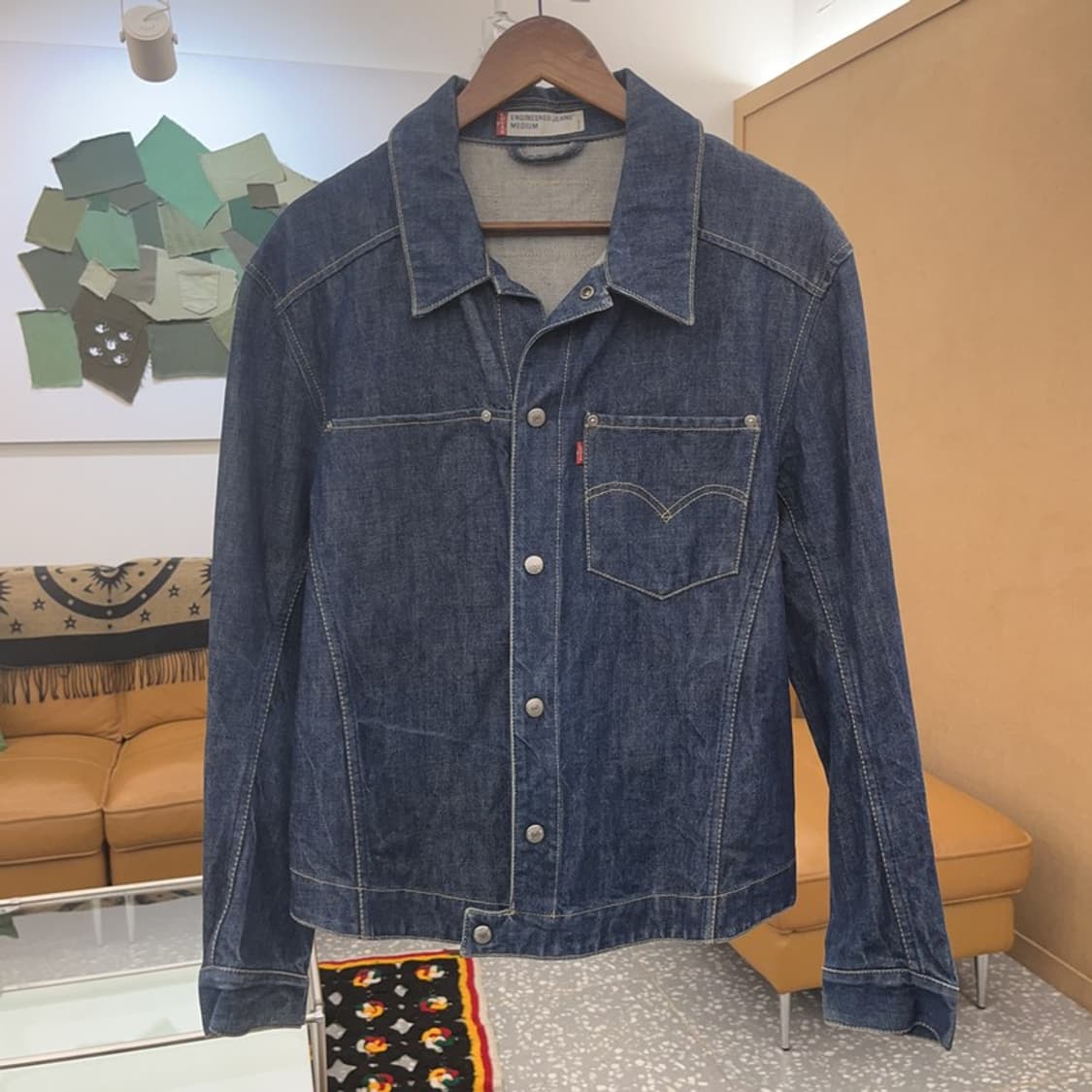 리바이스 엔지니어드진 레트로 모던시크 데님 자켓 M C08260 상품이미지3