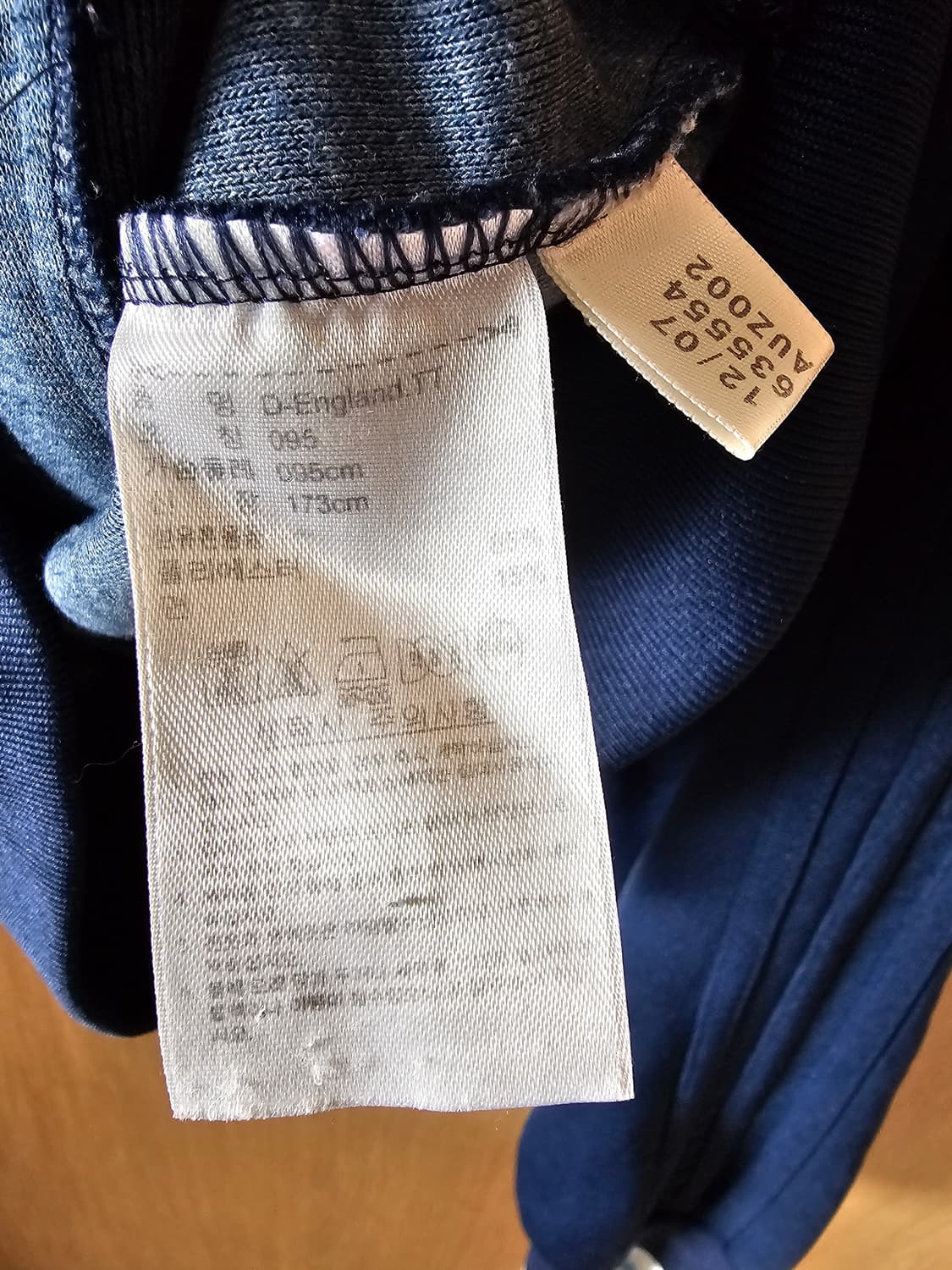 아디다스 잉글랜드 트랙탑 95 상품이미지5