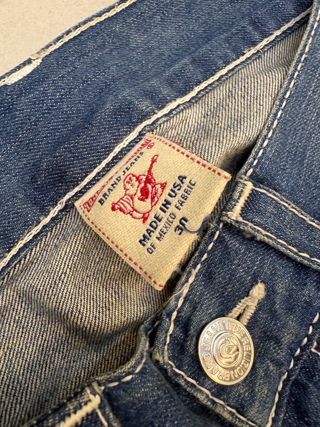 트루릴리전 월드투어 스트레이트 데님  상품이미지7