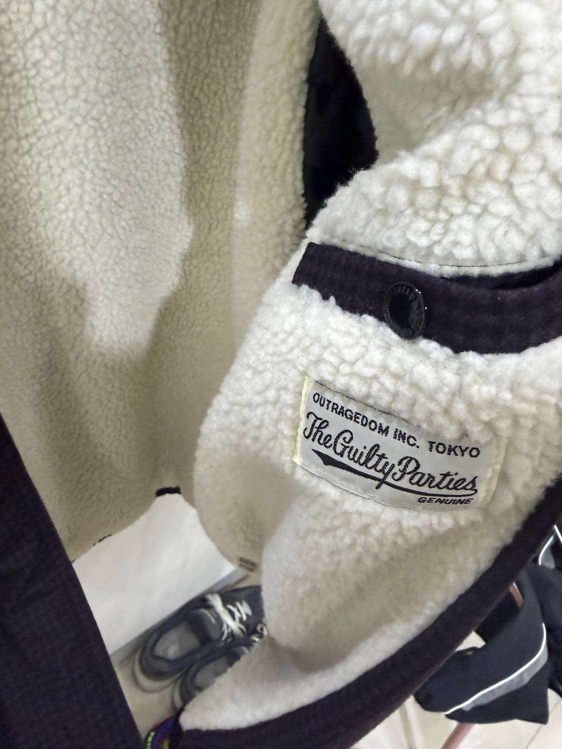 와코마리아 제냐 체크 안티프리즈자켓 상품이미지3