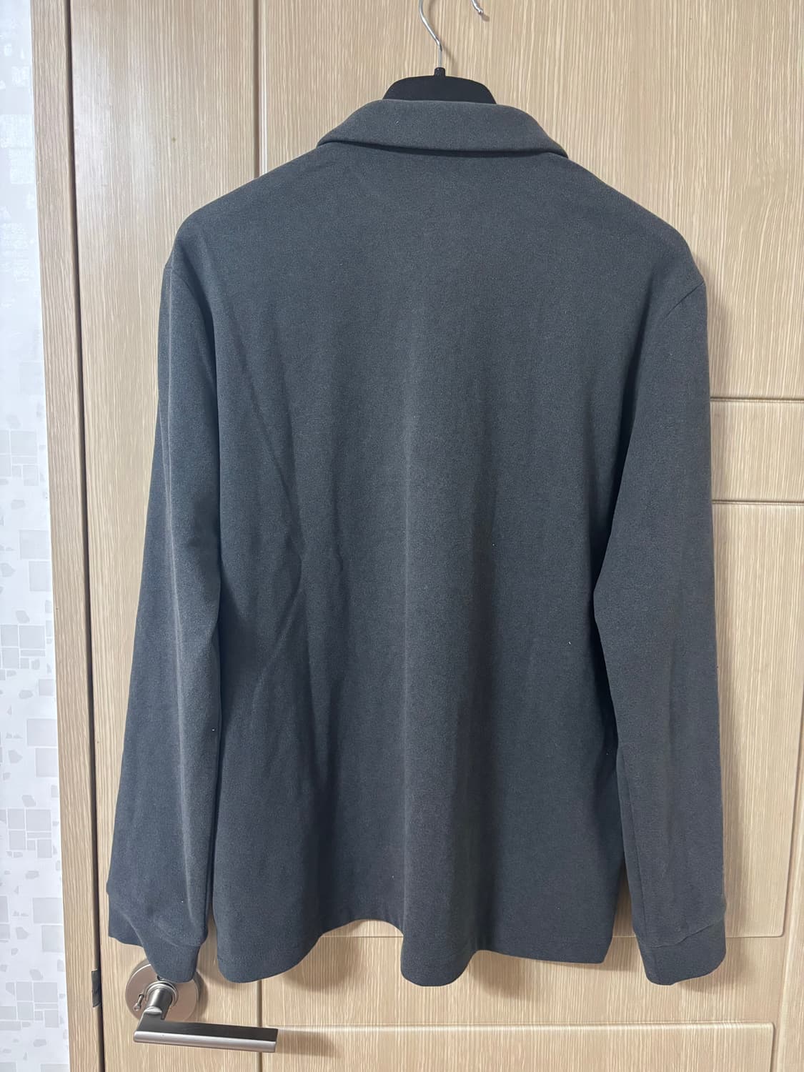 몽벨 긴팔 폴로티 차콜 XL 상품이미지4