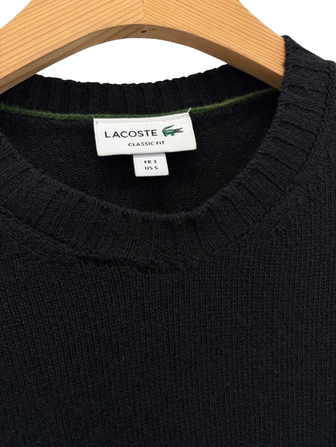 라코스테 울 니트 (S) 상품이미지3