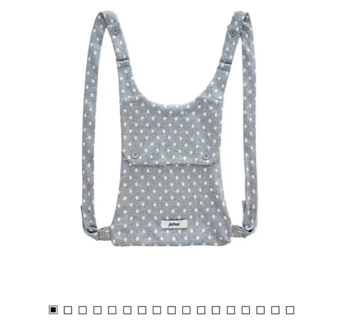 지초이 투웨이 도트 백팩 jichoi dotted bag 크로스백가방 상품이미지1