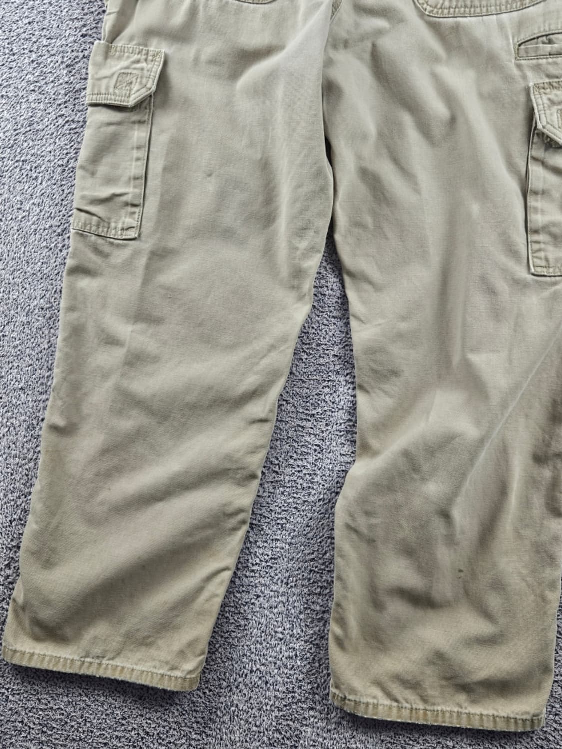 칼하트 코튼 캔버스 카고 포켓 워크 팬츠 (36X30추정) / 10903 상품이미지10