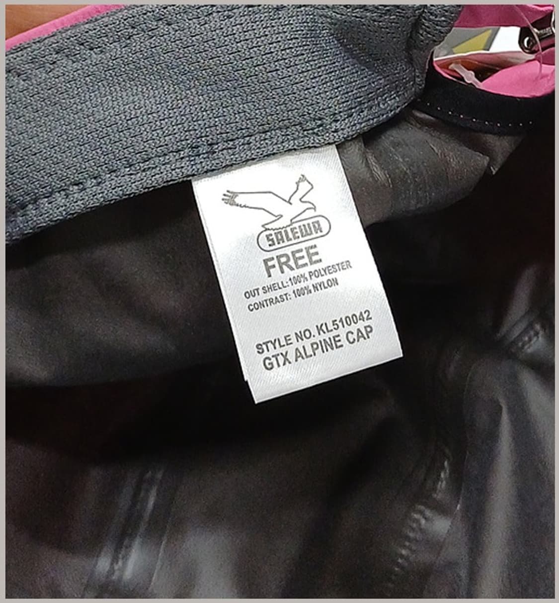 살레와 정품 고어텍스 여성 모자 미사용품 K-68 상품이미지6