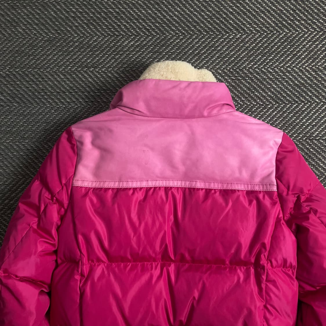 코치 우먼스 다운 푸퍼 크롭 패딩 핑크o 3931 상품이미지6