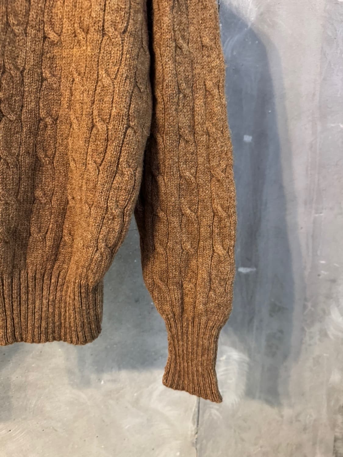 폴로 랄프로렌 램스울 케이블 니트 100 상품이미지6