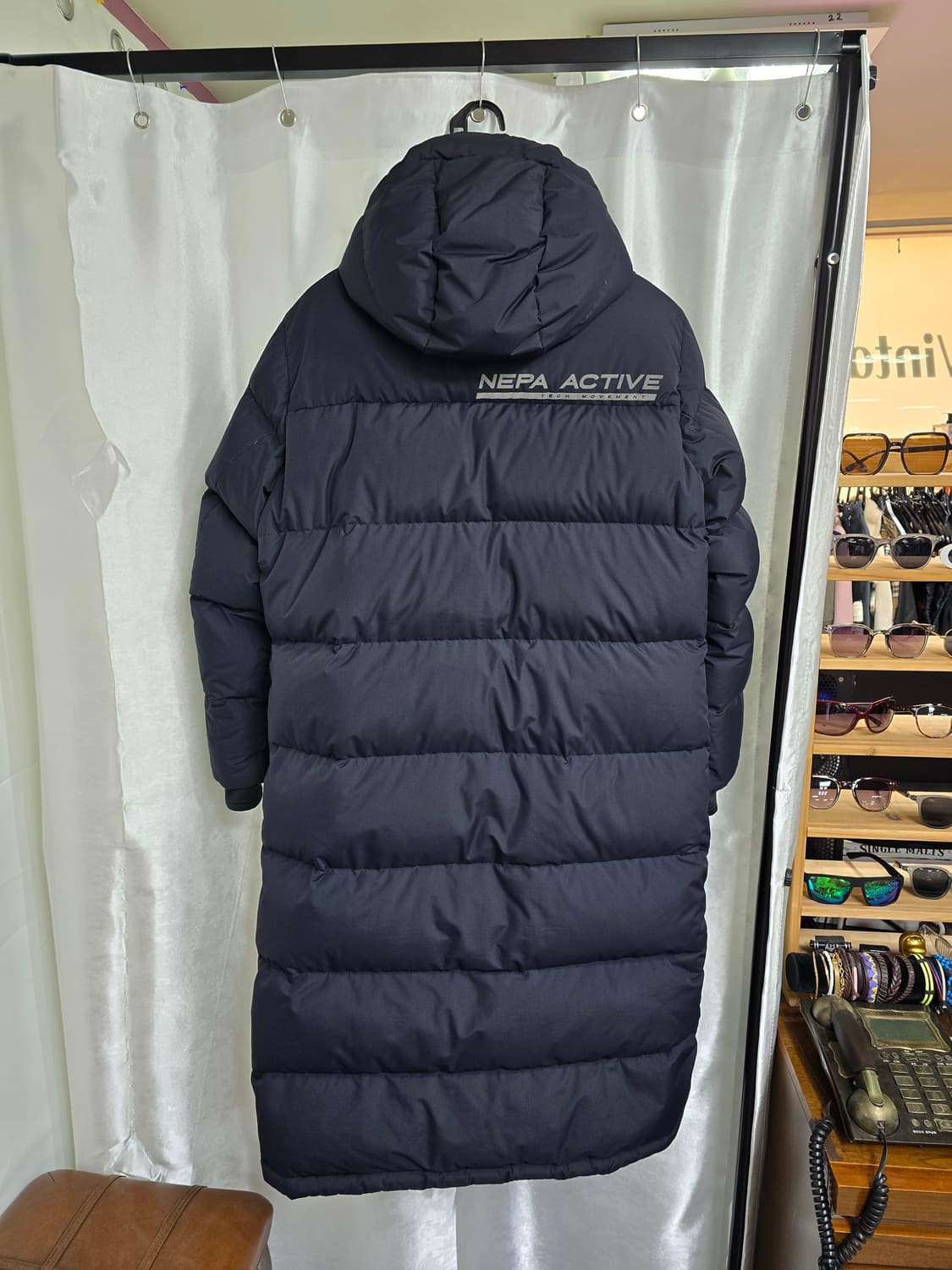 네파 롱패딩 블랙 (1501) 상품이미지2