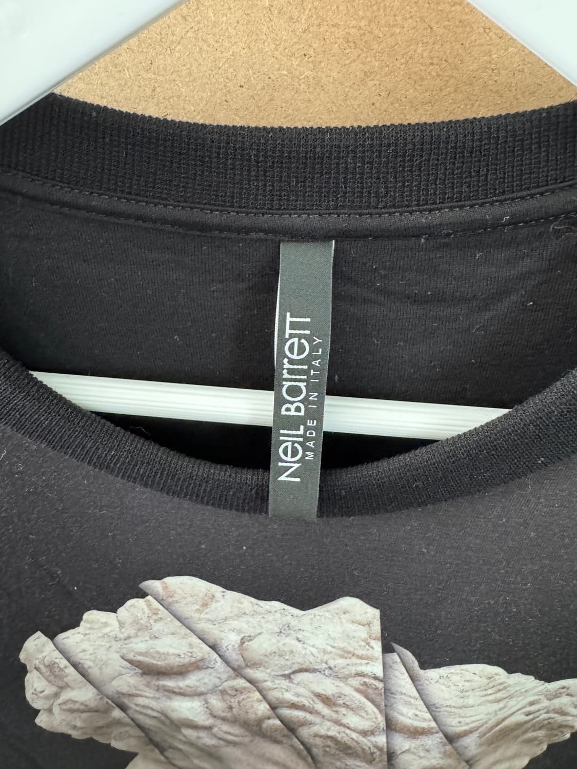 M / 닐바렛 석고상 프린팅 내오프렌 맨투맨 PBJS64S A516S 상품이미지3