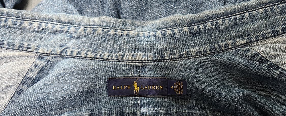 폴로랄프로렌 데님셔츠 M 상품이미지3