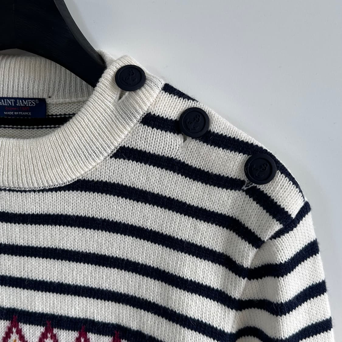 세인트 제임스 노르딕 패턴 니트  (va.118) 상품이미지4