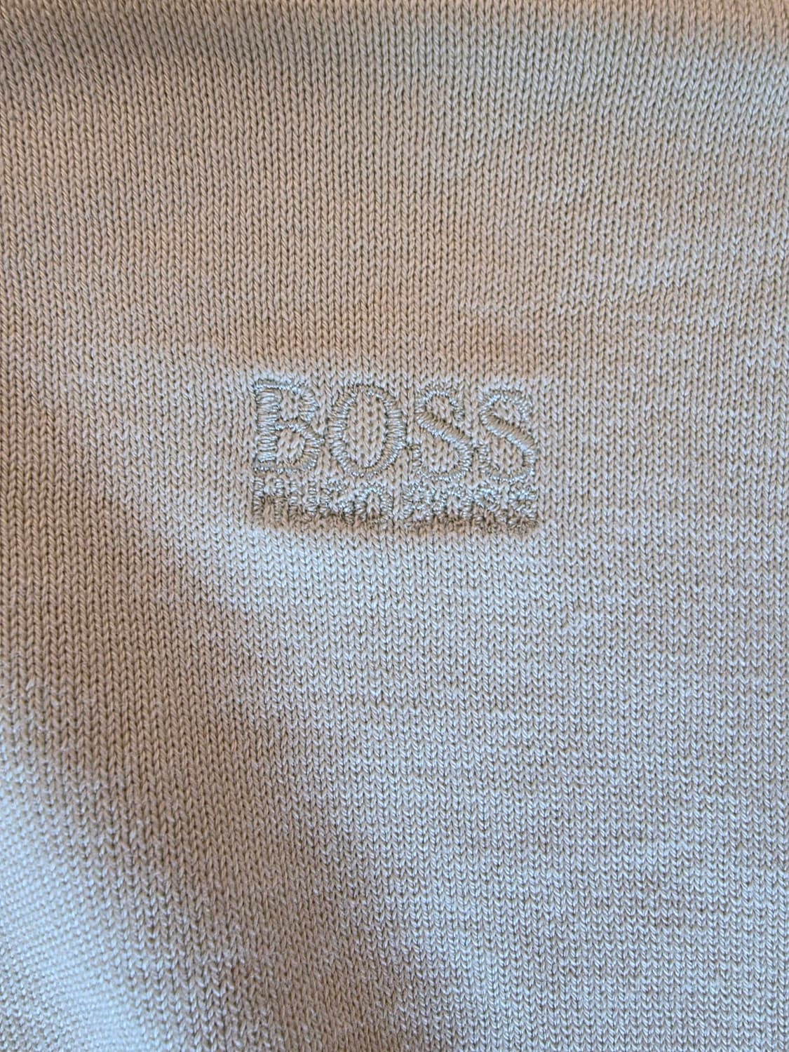 BOSS V넥 니트 멜론색 XL 상품이미지4