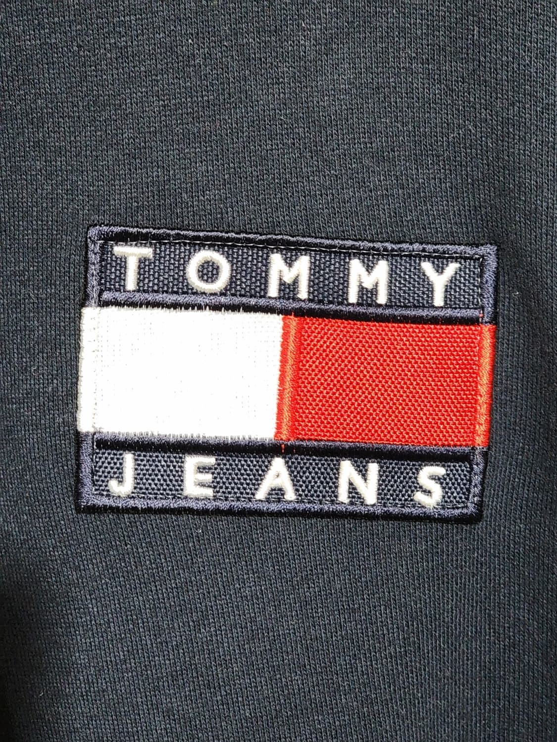 (XXL) 타미진스 기모 후드티 네이비 국기 빅사이즈 티셔츠  상품이미지4