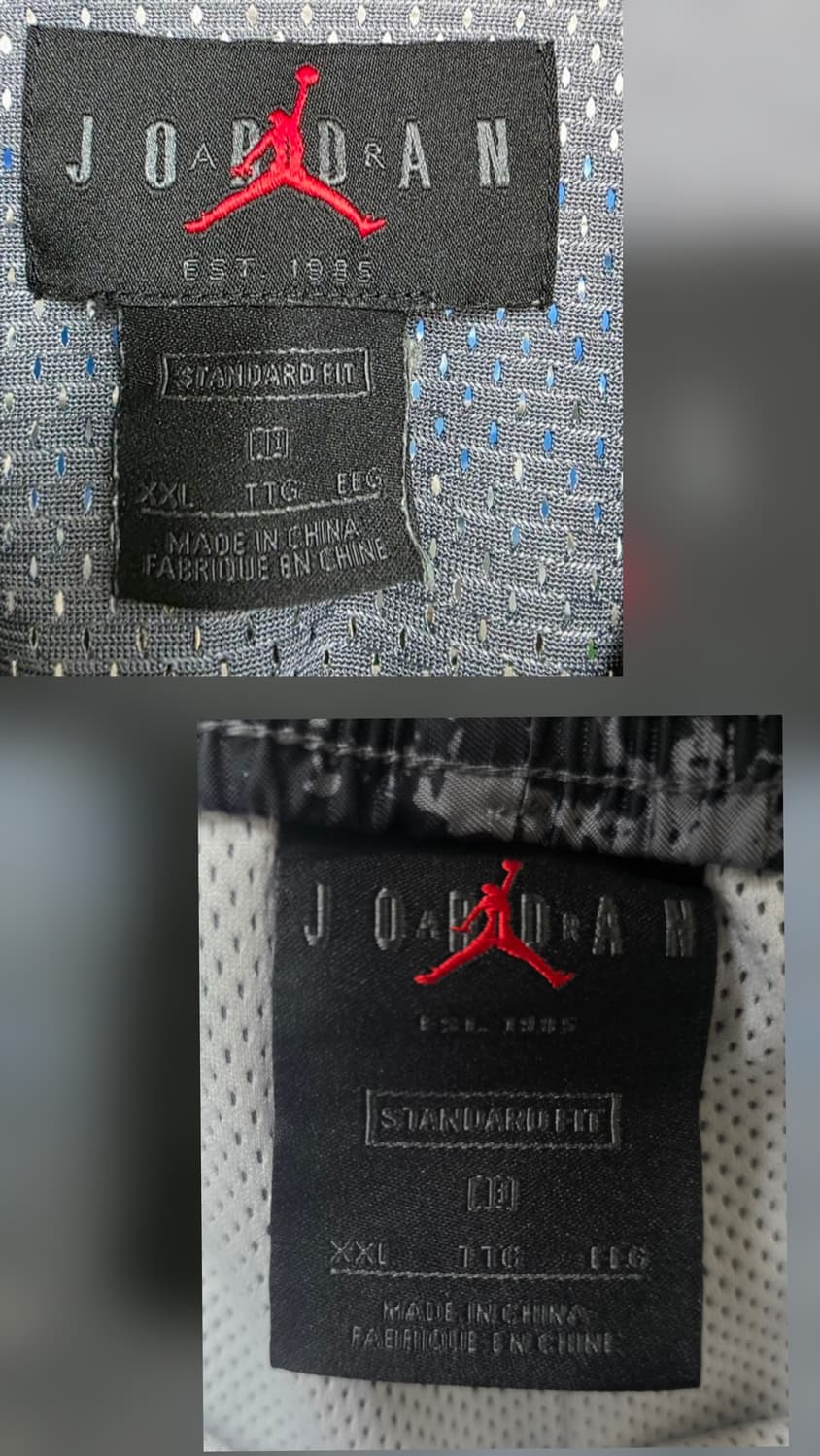 에어조던 농구반팔셔츠 110 반팔 반바지36 농구복 상하의세트 MN52 상품이미지7