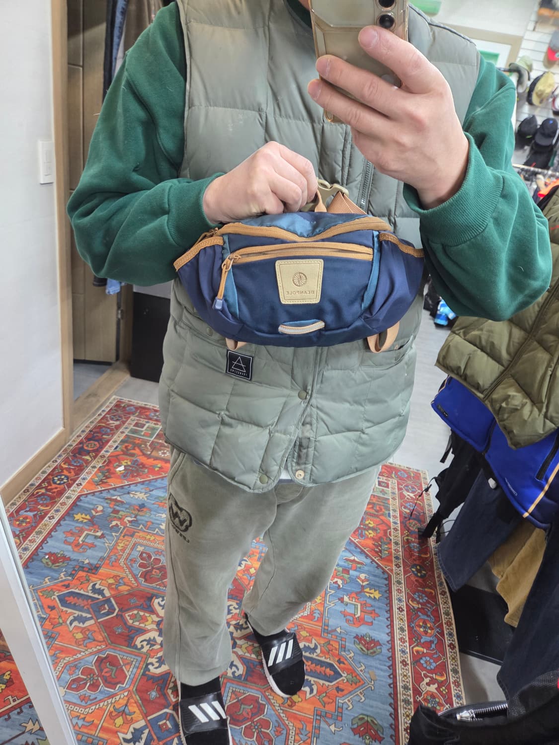 빈폴 lion3 웨이스트백 힙색 상품이미지6