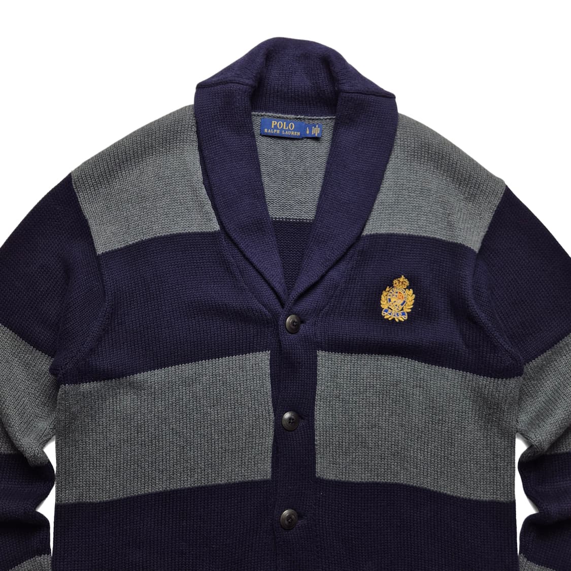 [L] 폴로 랄프로렌 크레스트로고 숄카라 가디건 상품이미지2