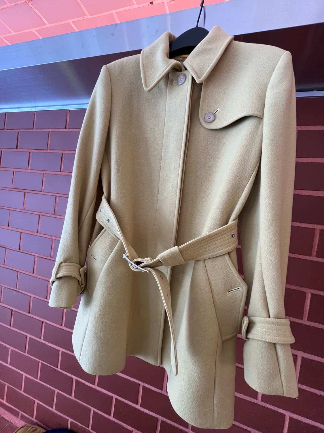 정품 막스마라 울 코트 상품이미지3