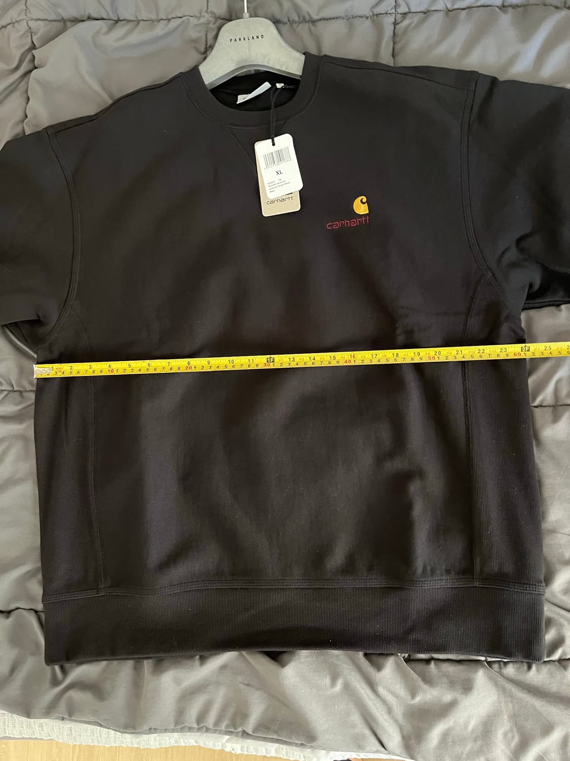 [새상품] 칼하트 wip 기모 맨투맨 블랙 XL 상품이미지6