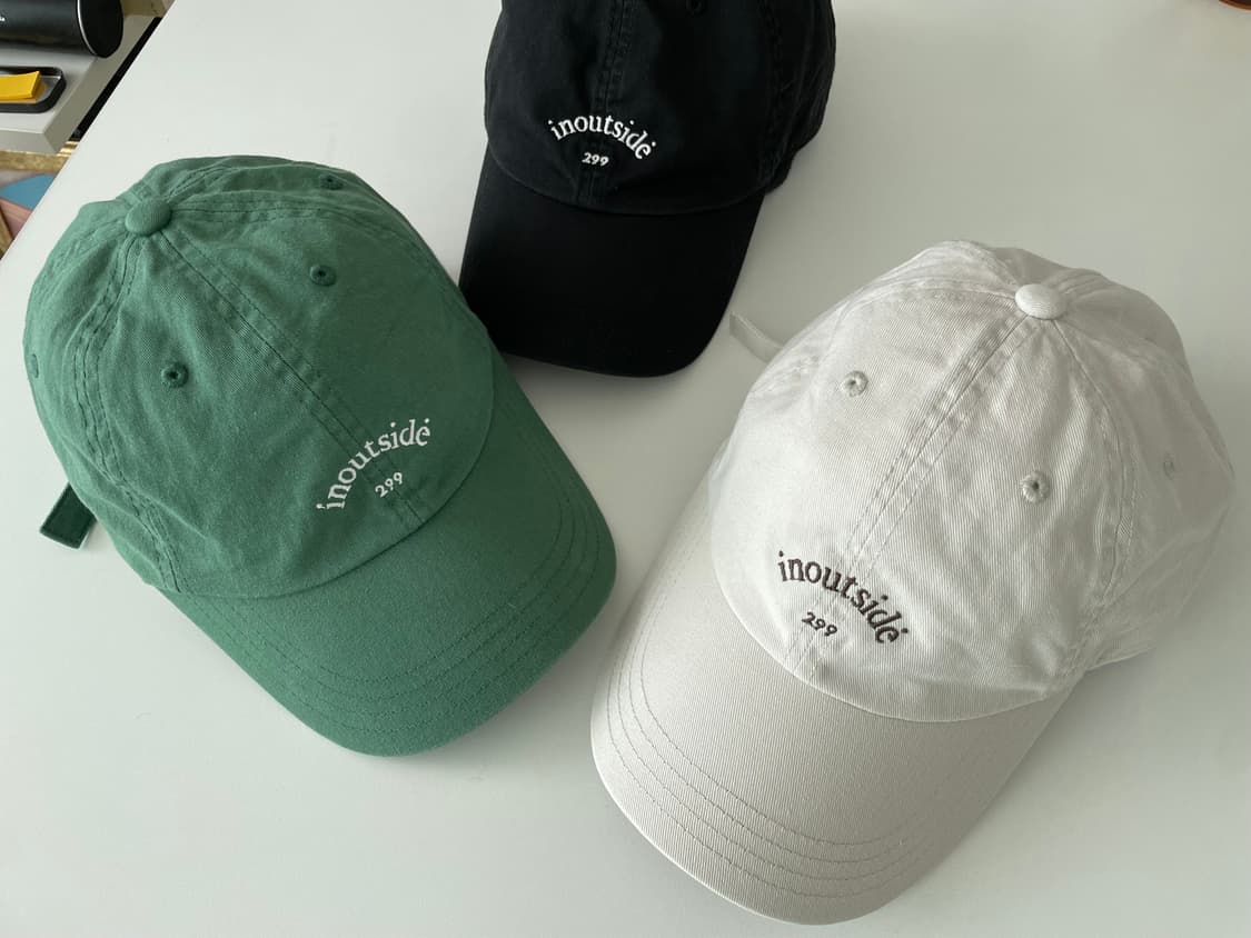 윤그린모자 inoutside 299 볼캡(그린) 상품이미지3