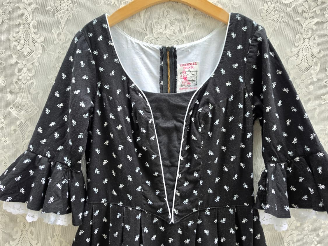 70s 빈티지 원피스 디른들 상품이미지2