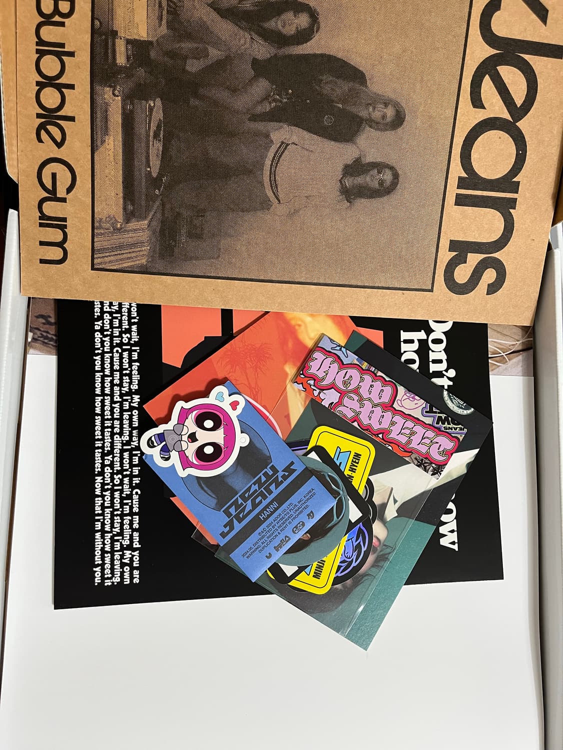 뉴진스 하우스윗&버블검 앨범 멤버별 선택 상품이미지8