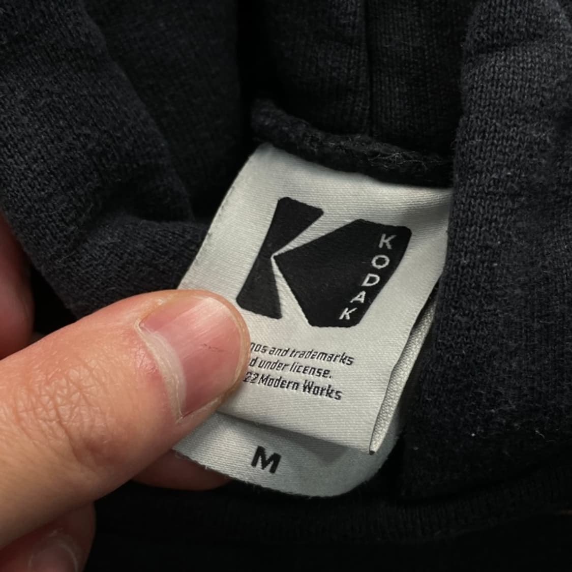 100 코닥 후드티 상품이미지3