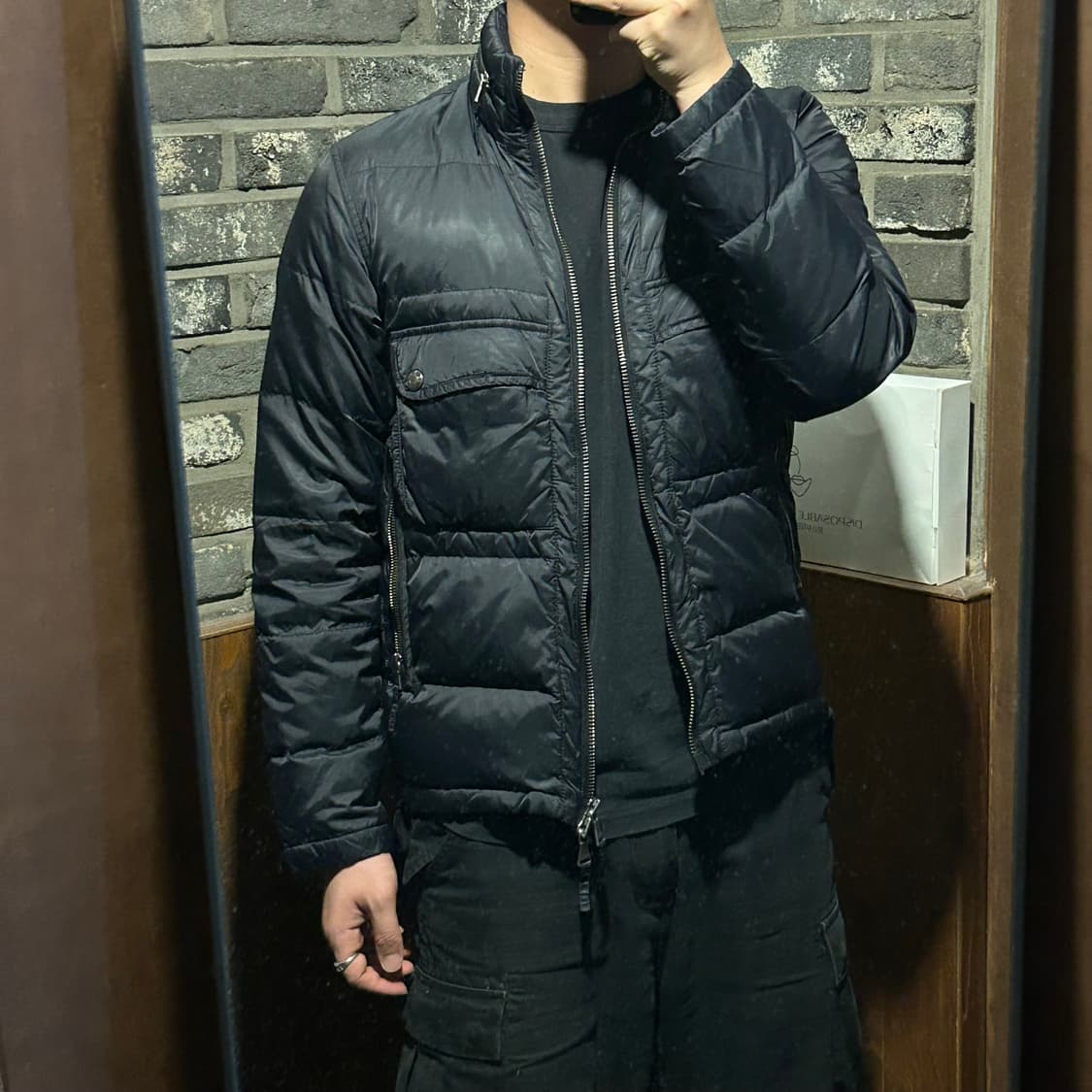 M) 캘빈클라인 진 테크니컬 멀티포켓 경량 패딩 점퍼 상품이미지9