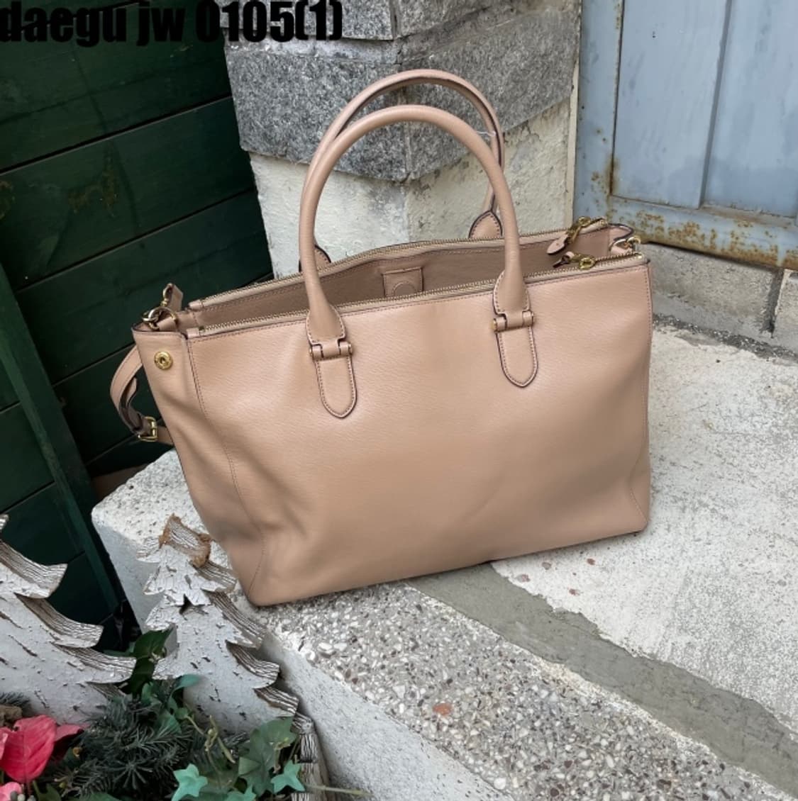 폴로 랄프로렌 레더 숄더백 상품이미지3