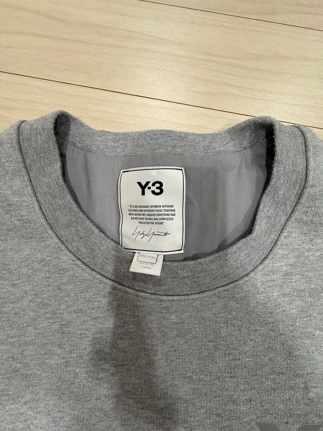 Y-3 2XL 루즈핏  맨투맨 상품이미지3