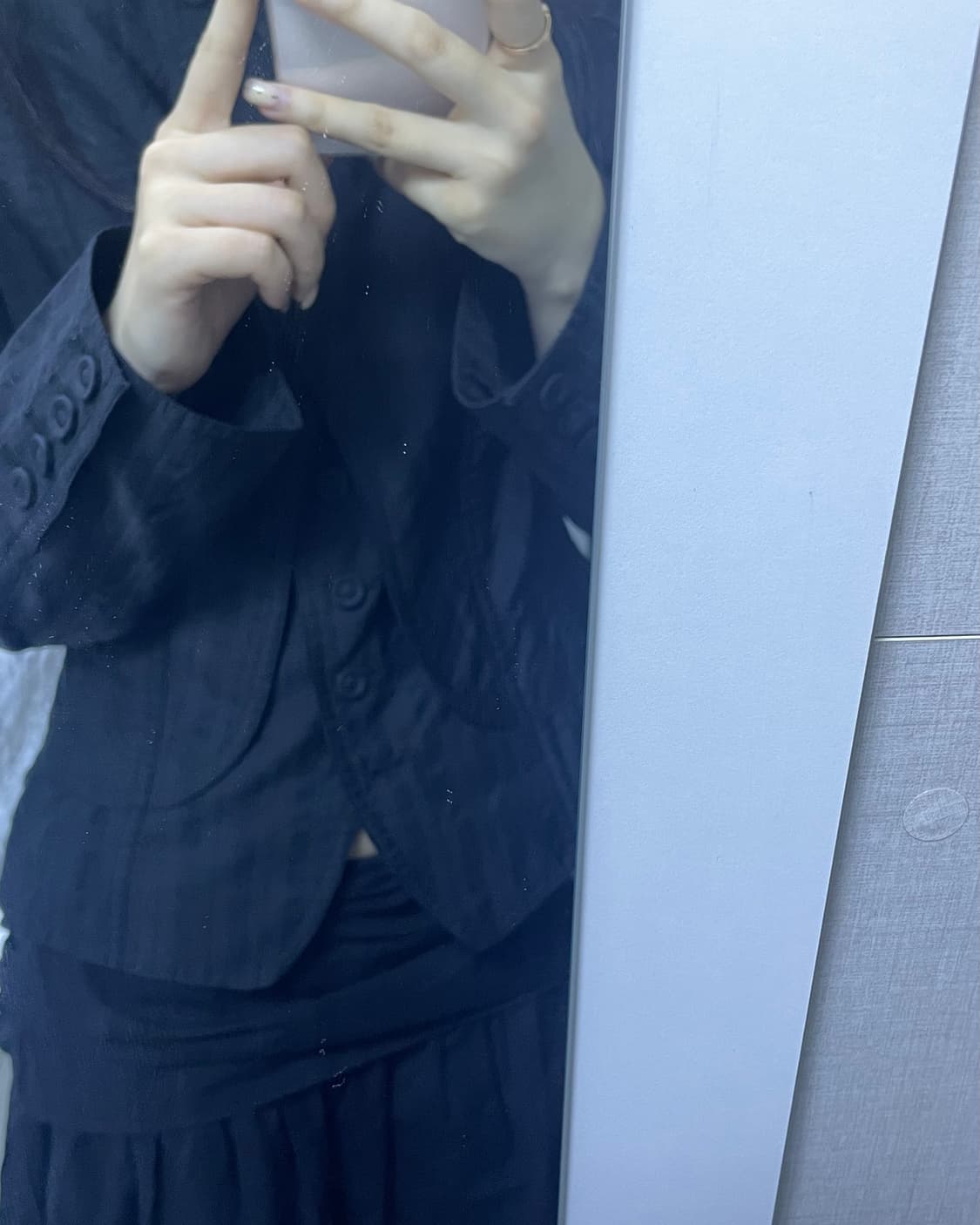 히로코 비스 레이어드 자켓 상품이미지9