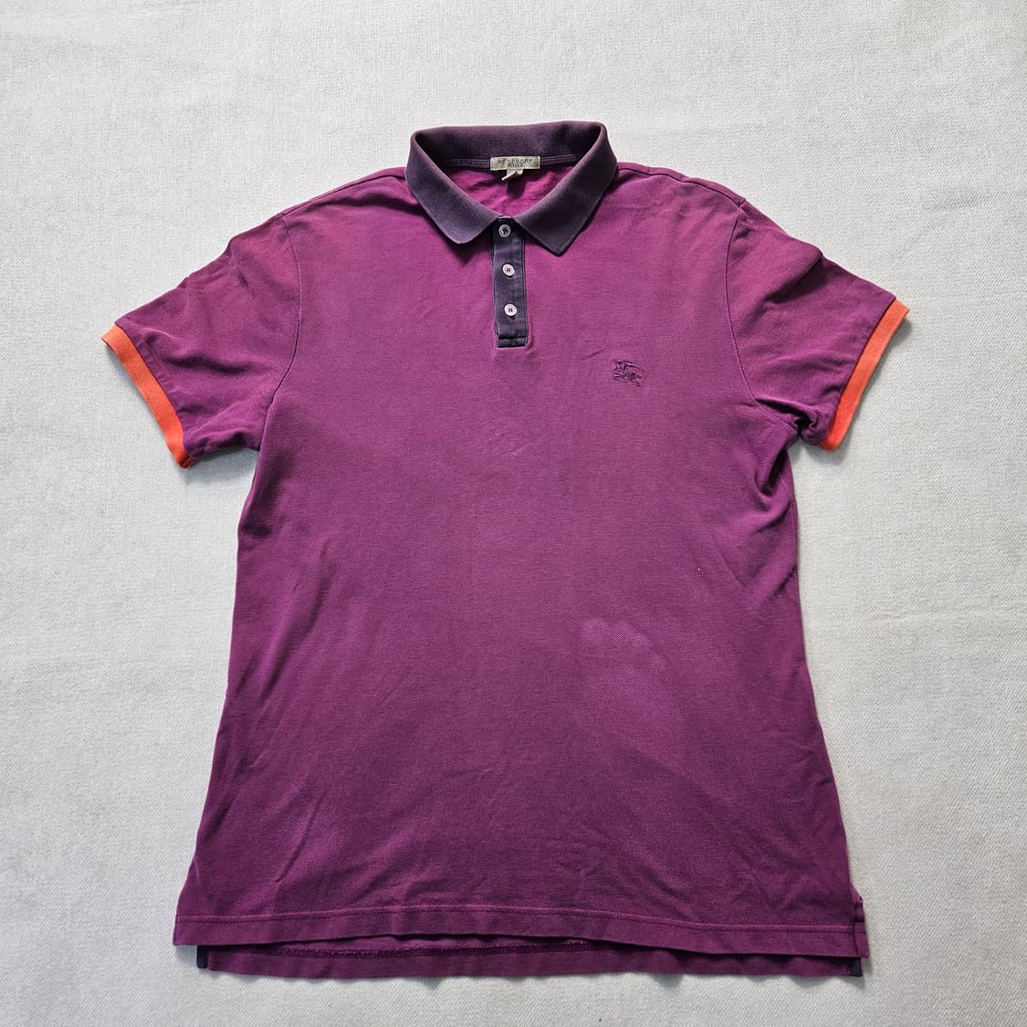 L 버버리 카라 반팔 티셔츠 0306Y 상품이미지1