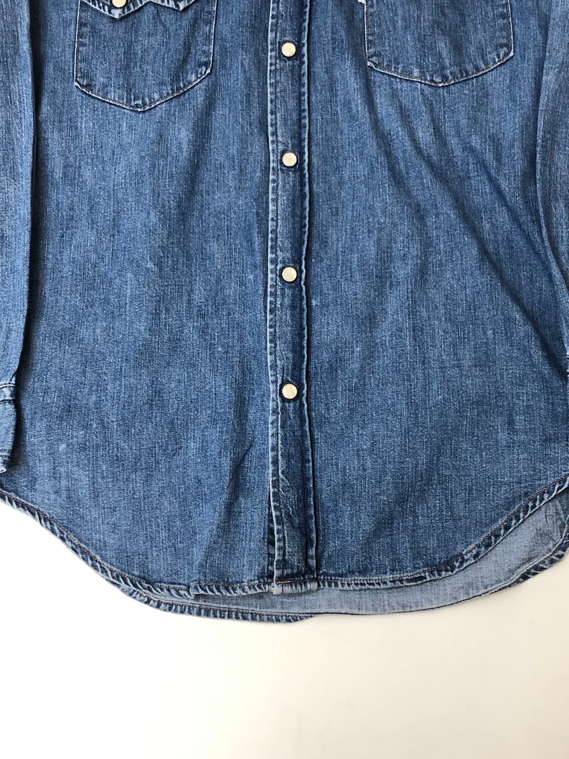 Bluebleu 블루블루 투포켓 데님 셔츠   상품이미지5