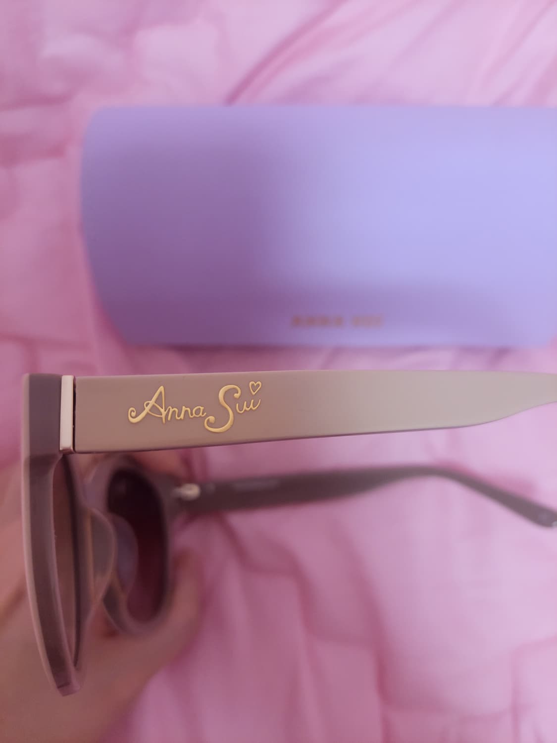 정품)급처미사용새상품!안나수이 하트로고 공주 선글라스 비비안웨스트우드st 상품이미지4