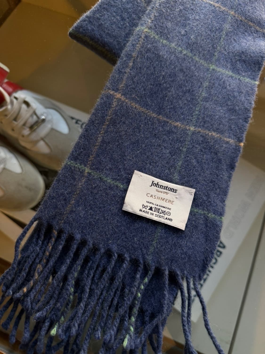 존스톤즈 캐시미어 머플러 상품이미지5