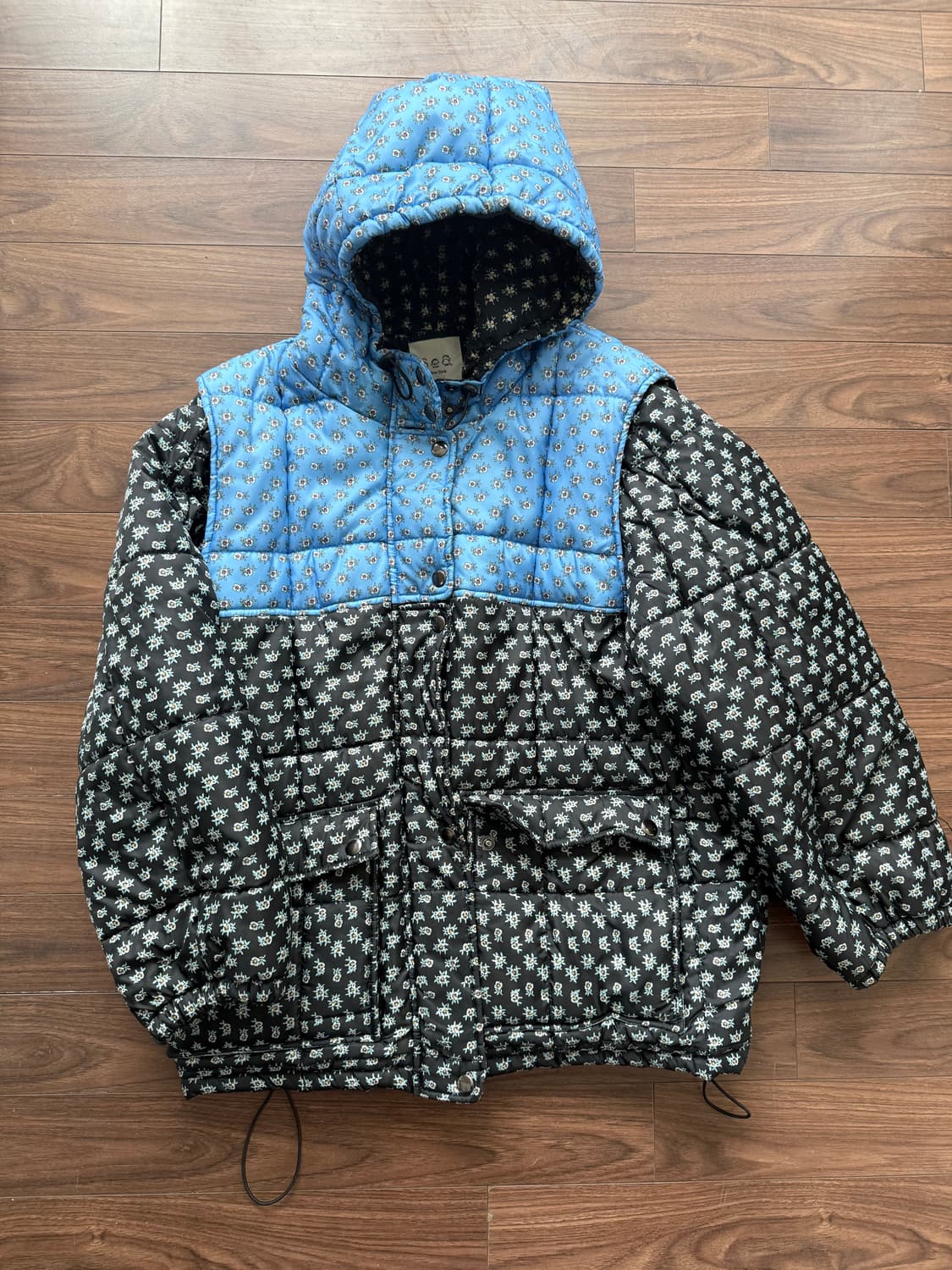 See NY 플라워 패딩 상품이미지2