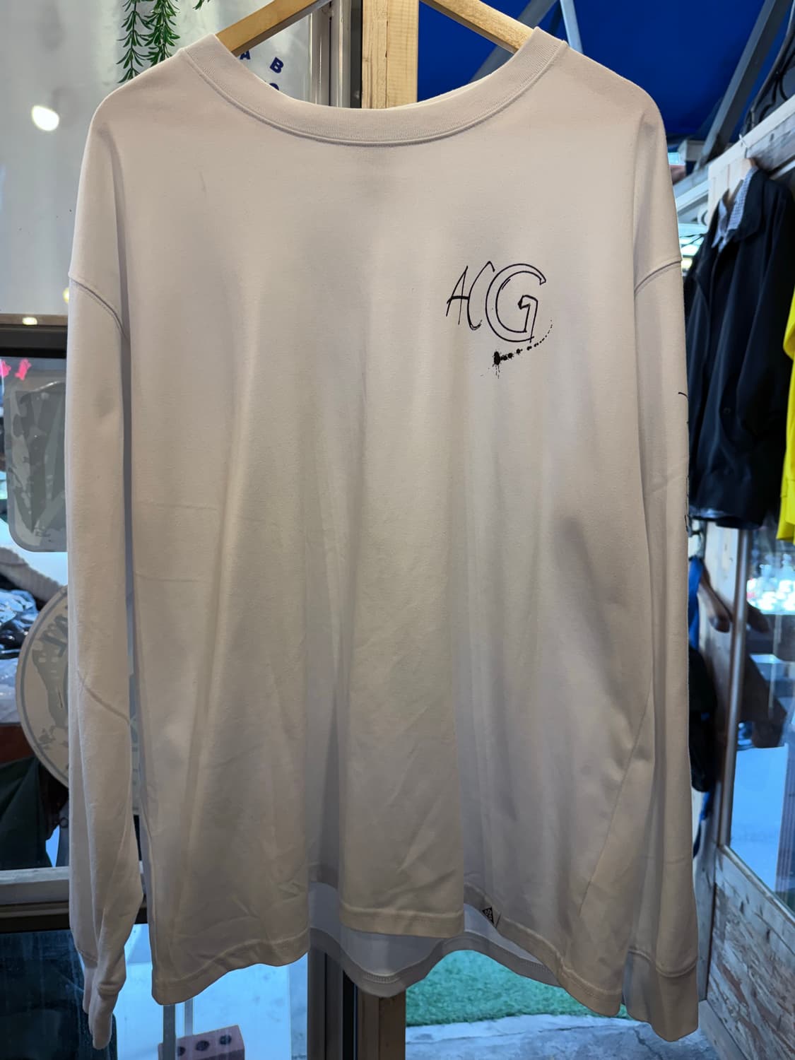 나이키 ACG 랄프 스탠드먼 화이트 롱슬리브 상품이미지1