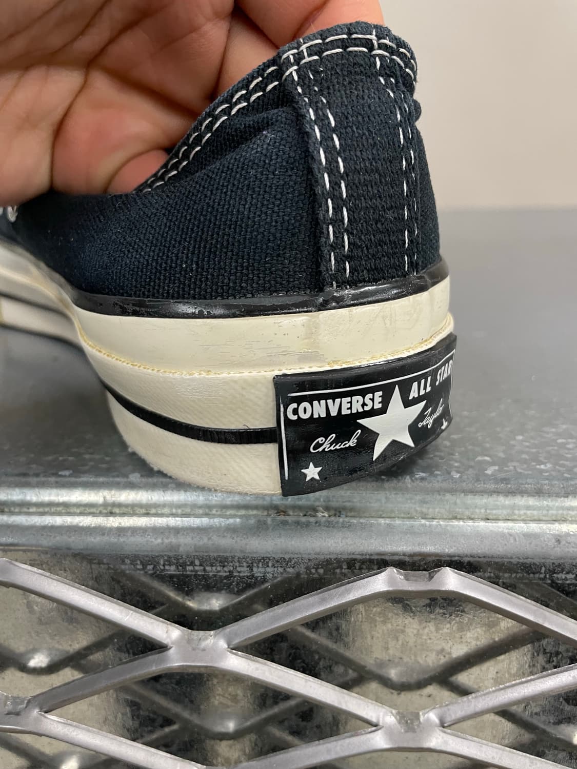 컨버스 척 70 로우 블랙 245 상품이미지9