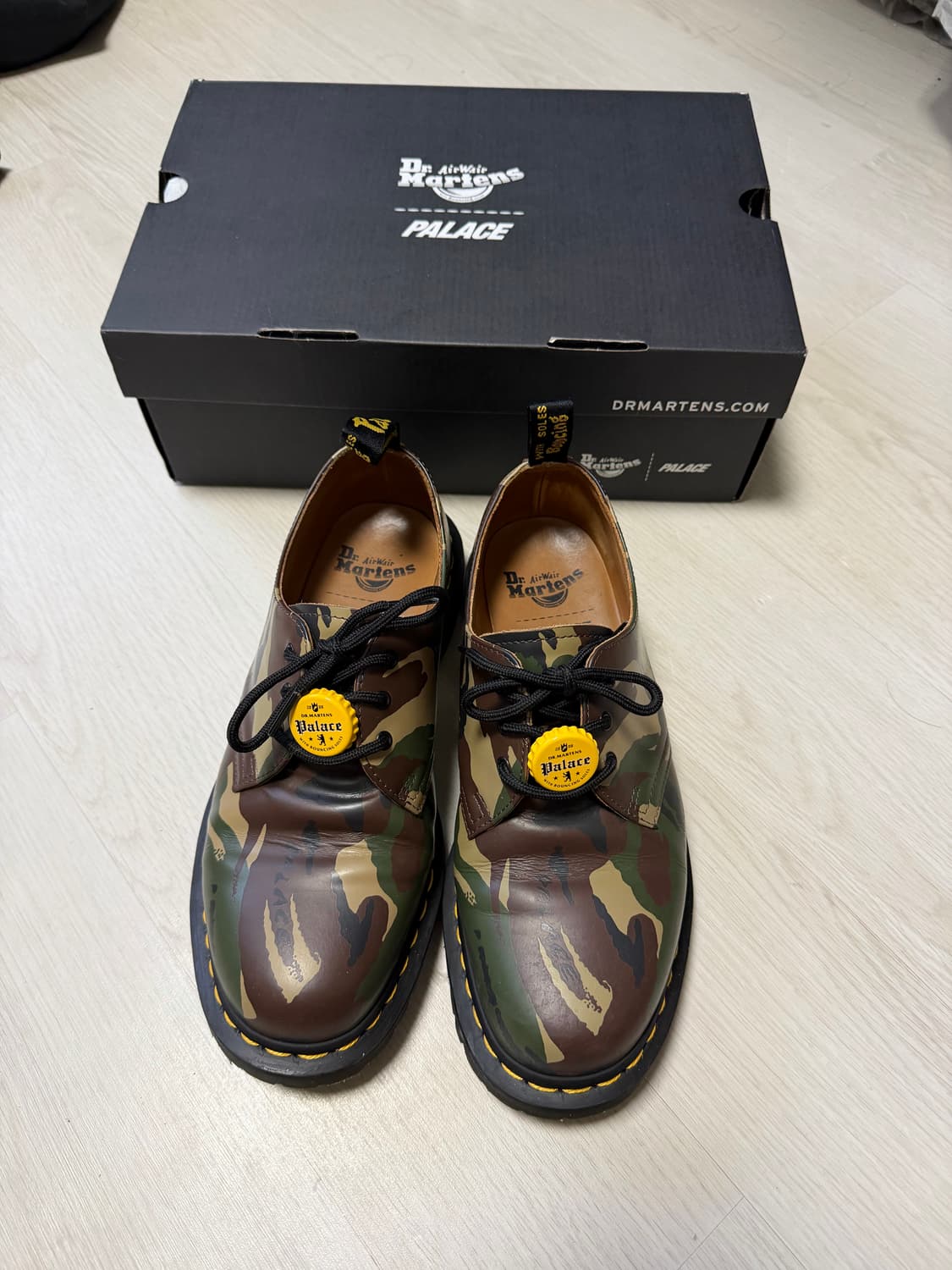 닥터마틴 X 팔라스 1461 카모 슈즈 UK8 (270mm) 판매합니다. 상품이미지1
