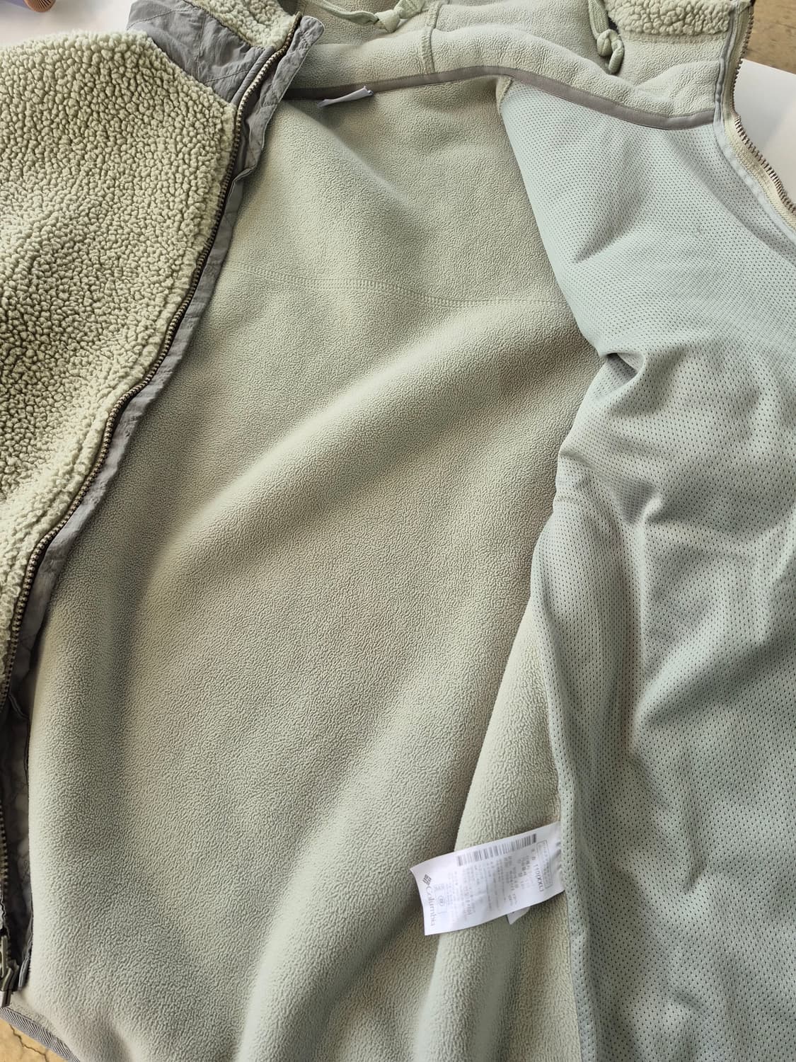 컬럼비아 후리스 뽀글이 자켓 (110 상품이미지7