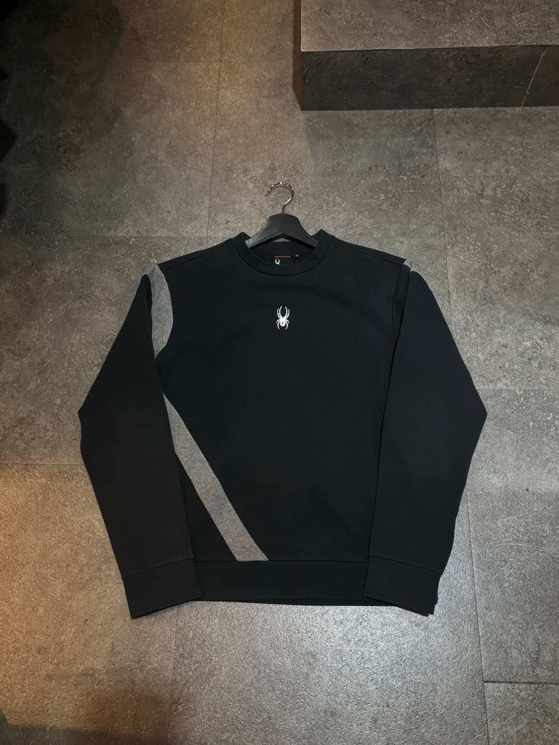 스파이더 맨투맨 블랙 M 상품이미지2