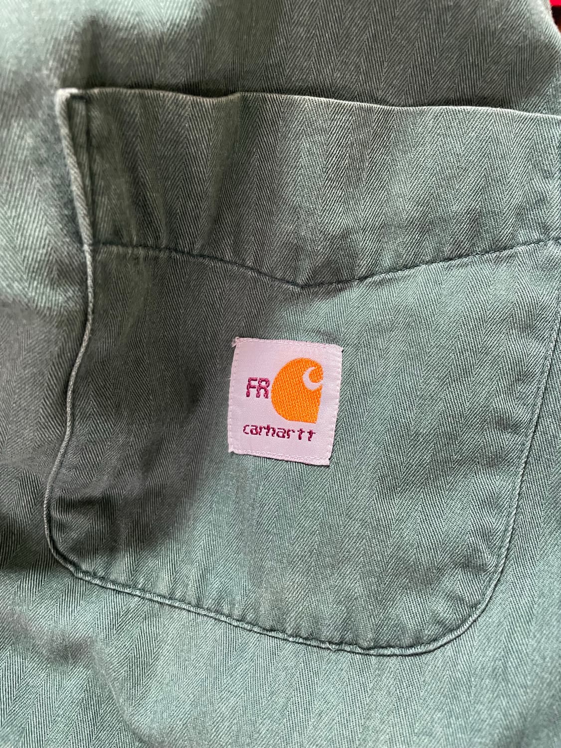 칼하트 셔츠 그린 XL 상품이미지3
