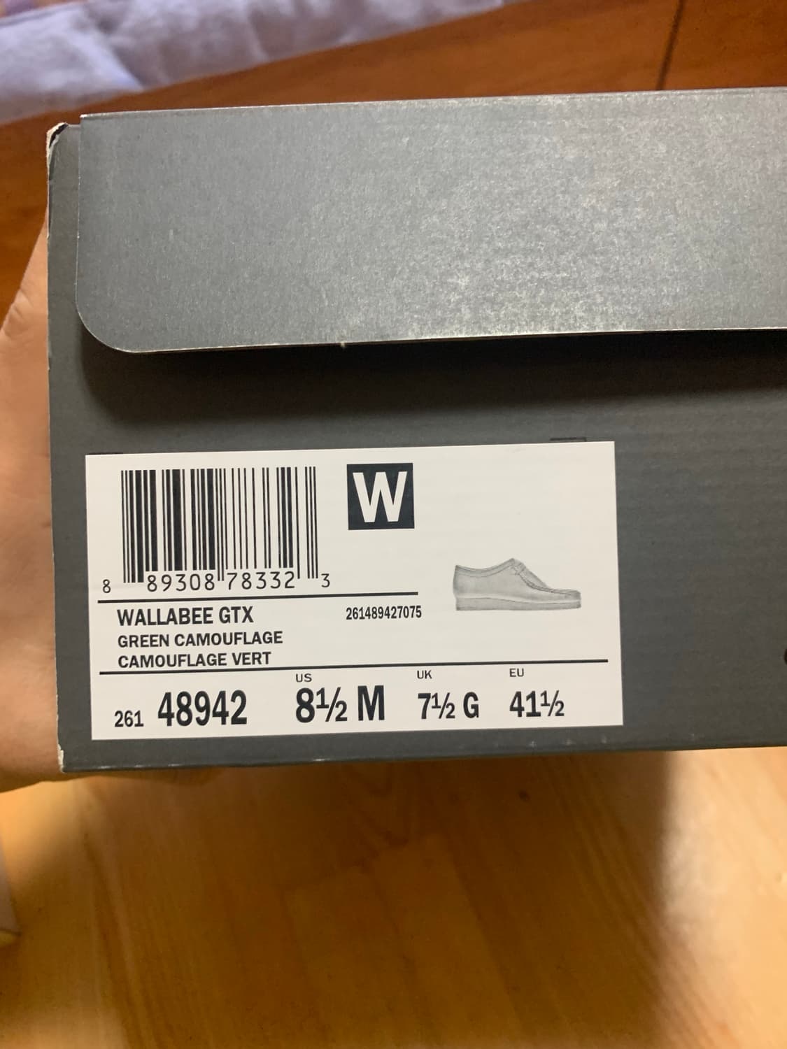 슈프림 클락스 왈라비 카모 고어텍스  상품이미지9