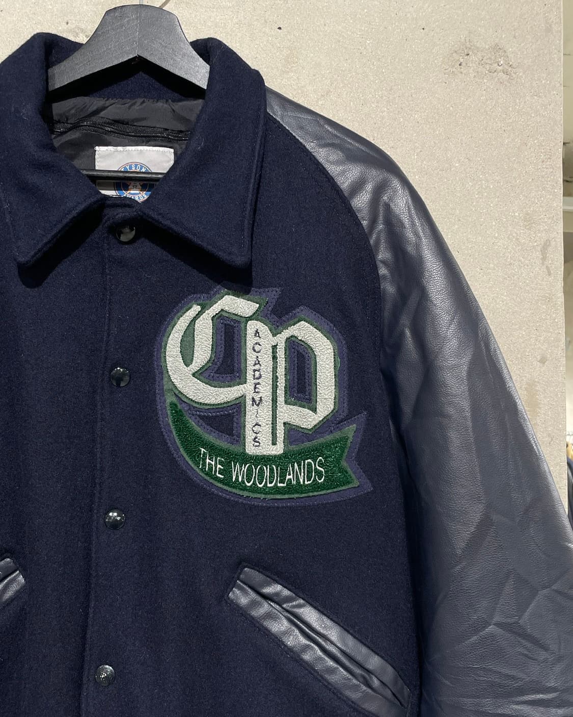 usa 빈티지 더 우드랜드 바시티 자켓 상품이미지3