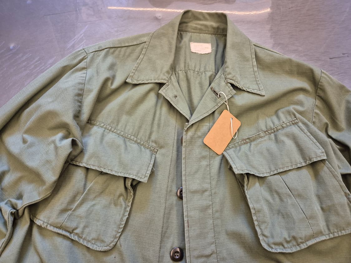 60s u.s army 립스탑 정글 퍼티그 자켓 상품이미지4