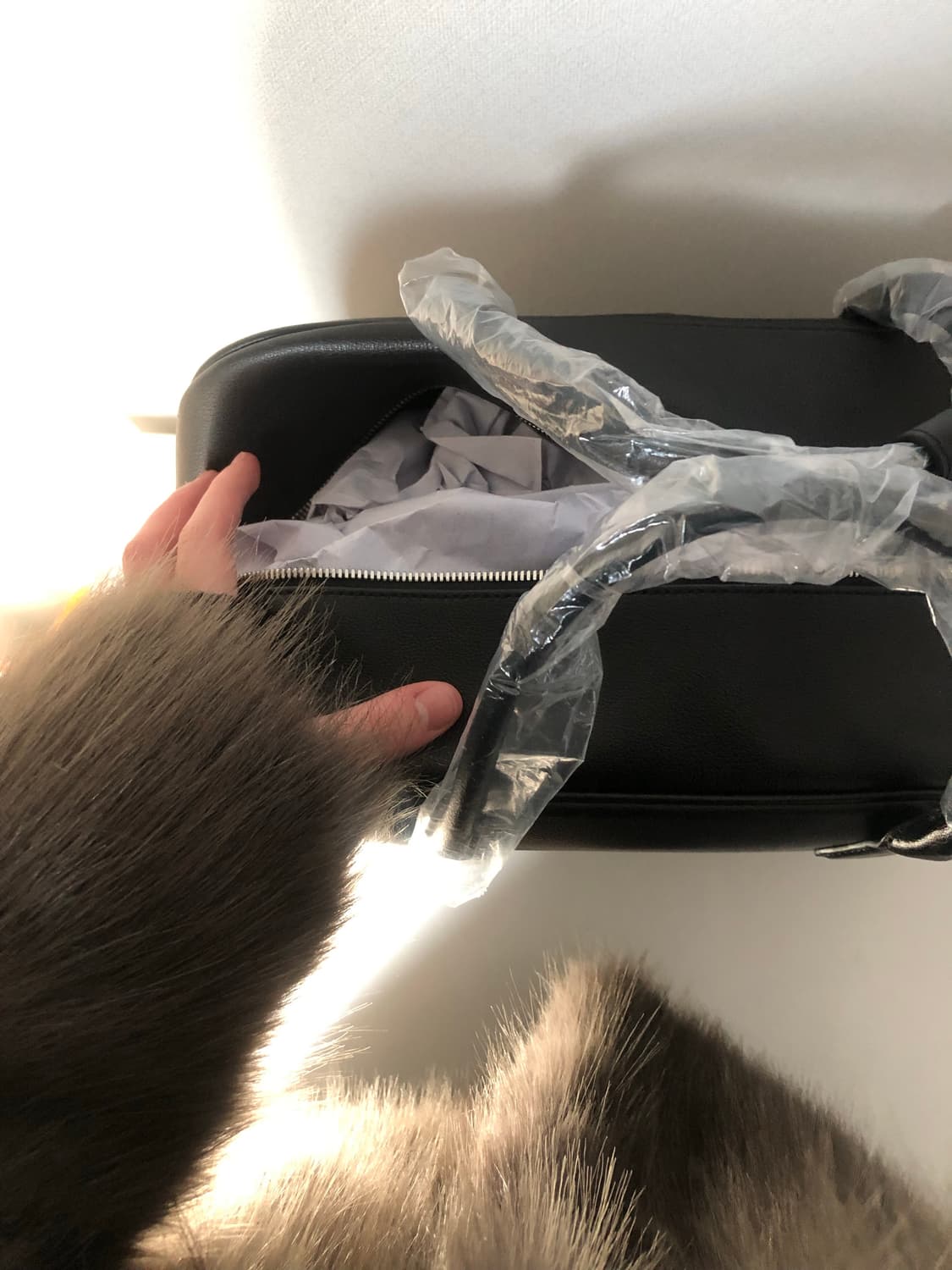 스튜디오테이블 클래식 보스톤 백 (2번 착용) 상품이미지5