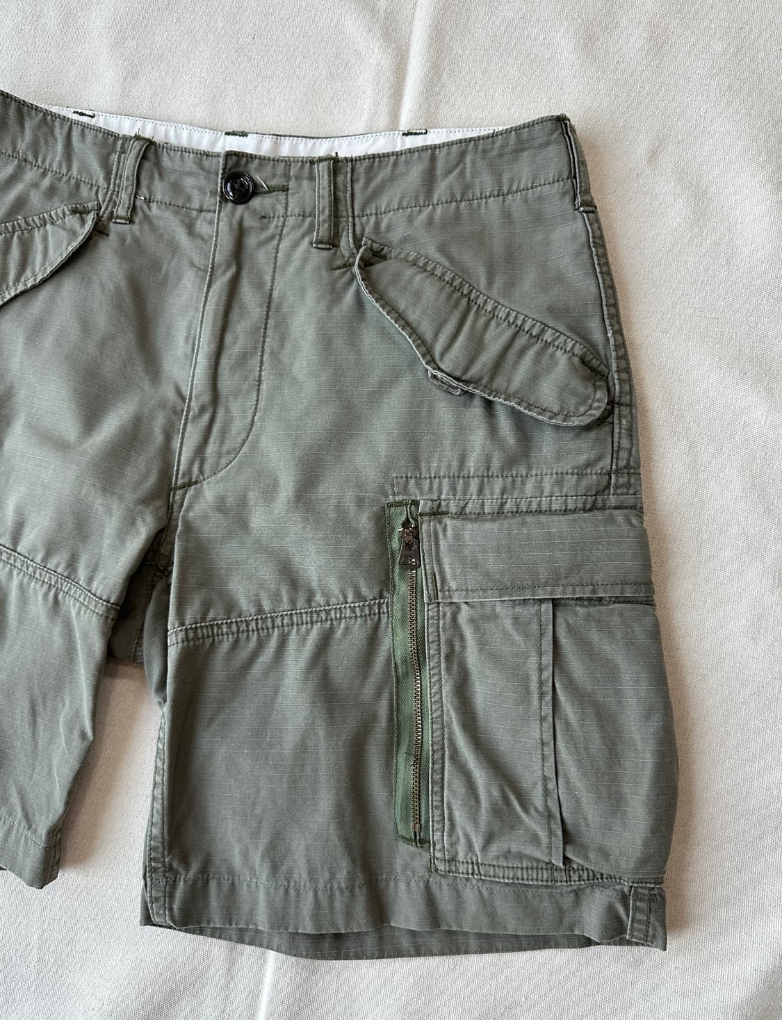 폴로 랄프로렌 립스탑 유틸리티 카고 쇼츠 올리브그린 30 상품이미지2