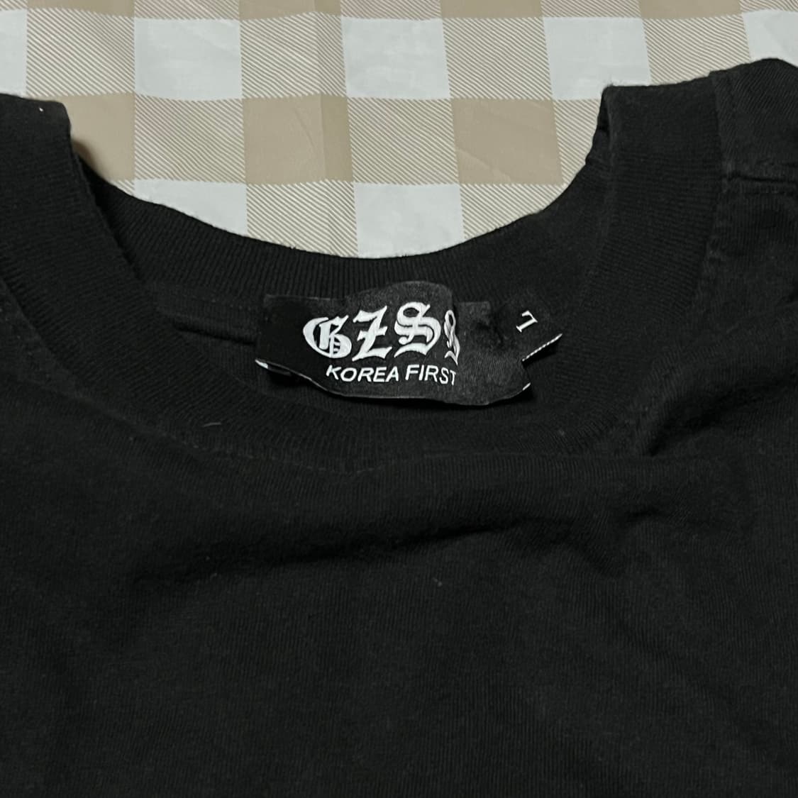 코리아 퍼스트 태극기 반팔 L 반팔티 셔츠 대한민국 코리아 상품이미지2